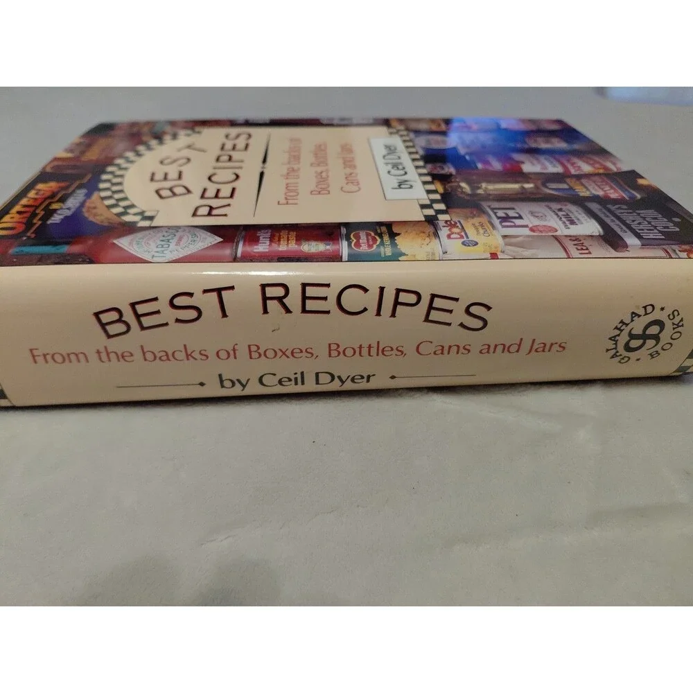 Vintage 1993 Best Recipes From Backs Of Boxes Cans Cookbook Cooking Cook Book